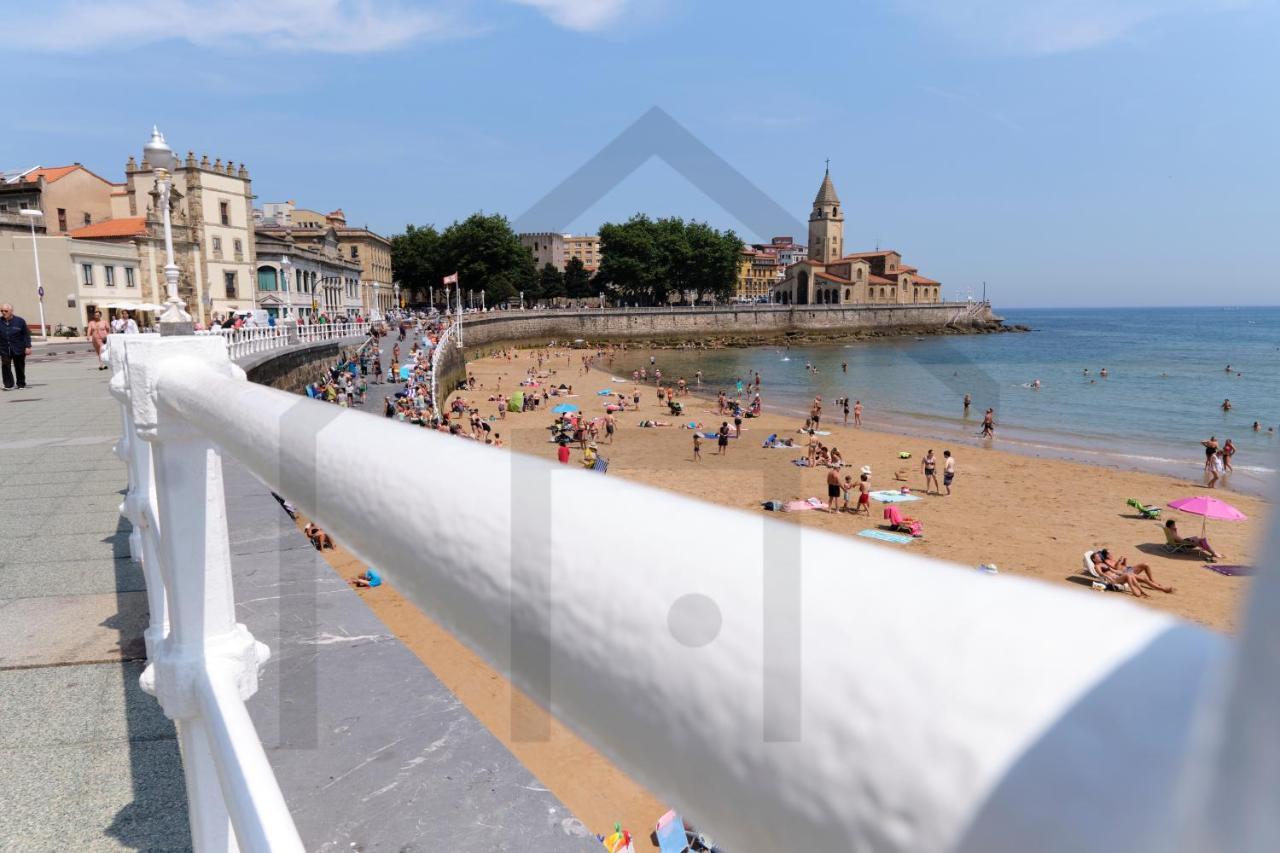 El Pixin - Apartamento De Gran Categoria En Gijón Extérieur photo