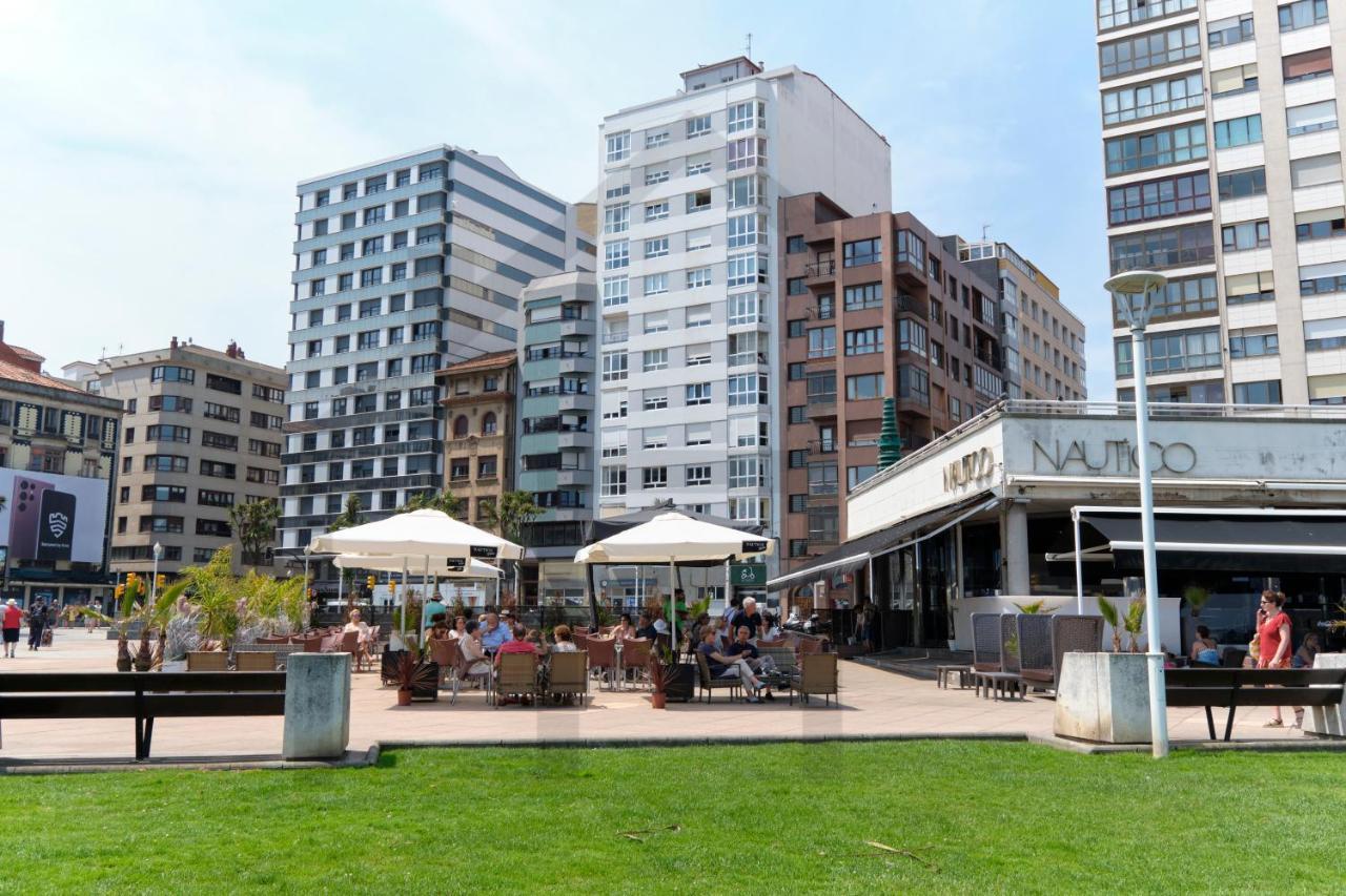 El Pixin - Apartamento De Gran Categoria En Gijón Extérieur photo