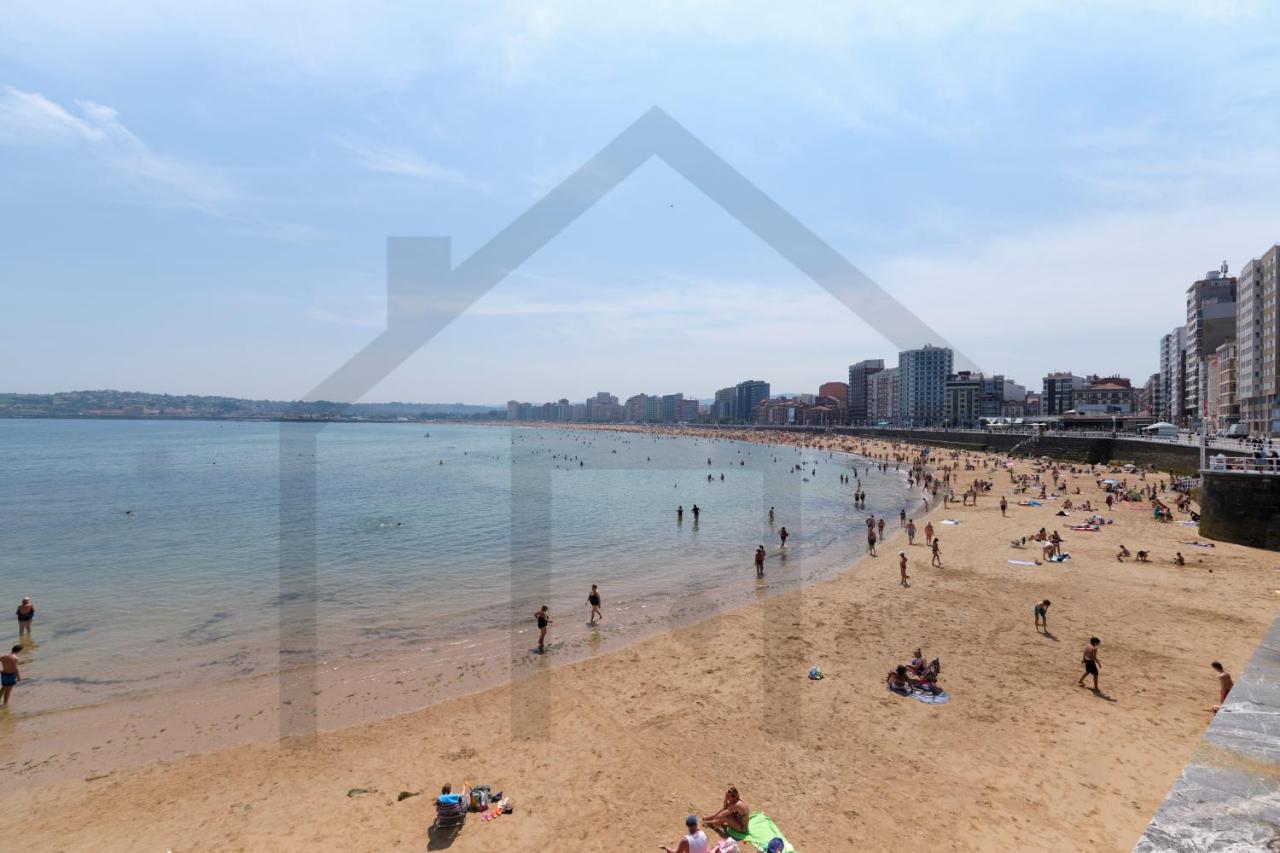 El Pixin - Apartamento De Gran Categoria En Gijón Extérieur photo